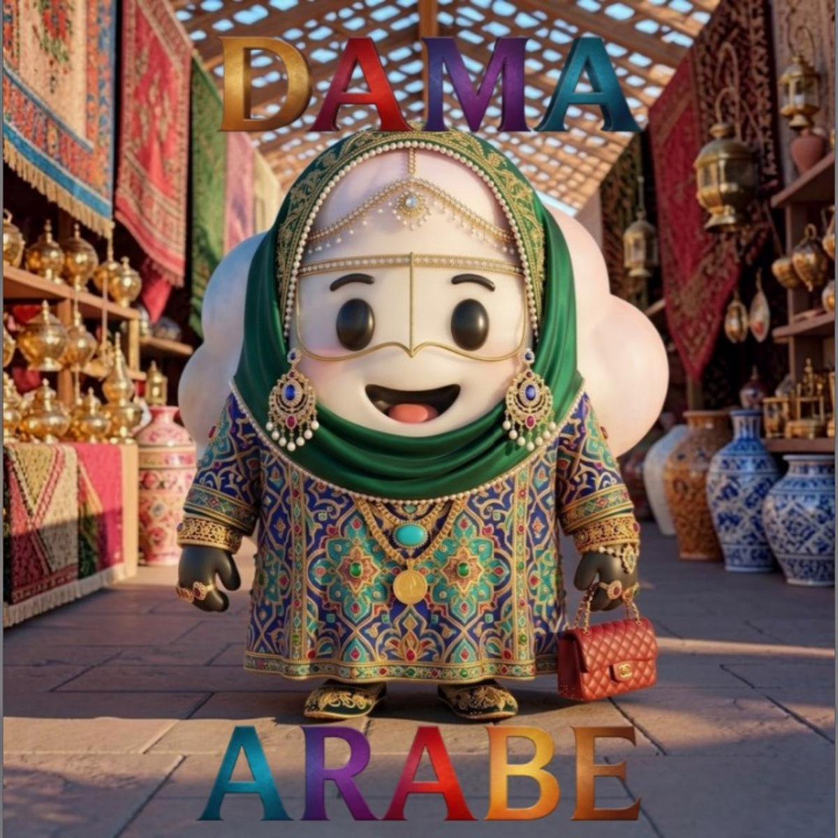 Árabe Dama